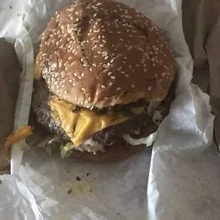 Biggie with cheese $6 worth it!