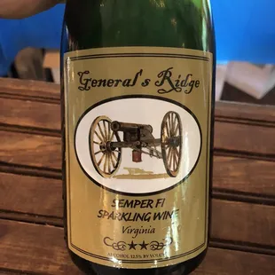 Love the sparkling wine