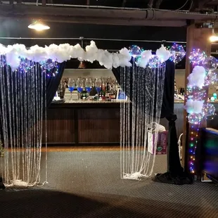 Bridal show setup