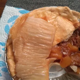 Crust was not completely cooked