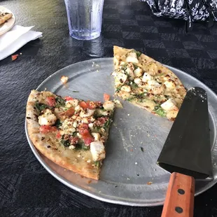 Skinny Chicken Pizza