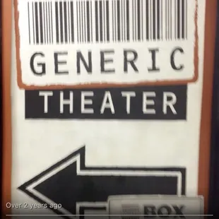 Generic Theater assassin's on Saturday night