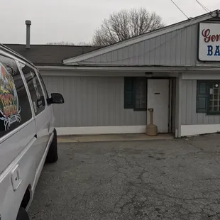 the outside of the building