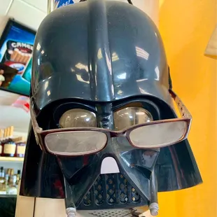 Darth Vader likes hanging around here