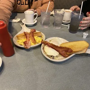 Breakfast menu onions potatoes