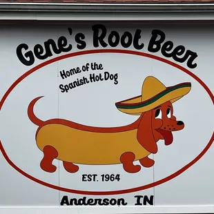 Updated logo on backside of building