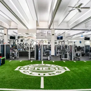 Genesis 84th &amp; Q has all the equipment you need to reach your fitness goals!