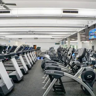 We have plenty of cardio machines!