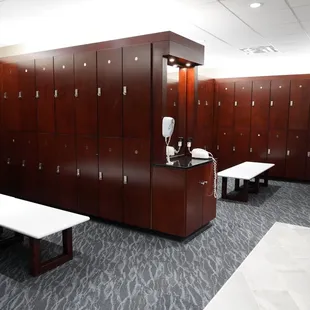 Genesis Health Clubs Locker Room