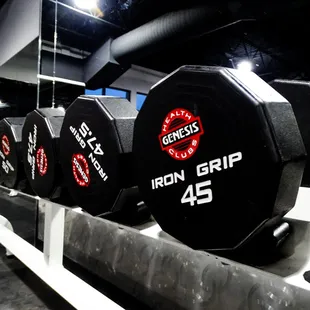 free weights at Cass Genesis