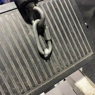 Broke carabiner