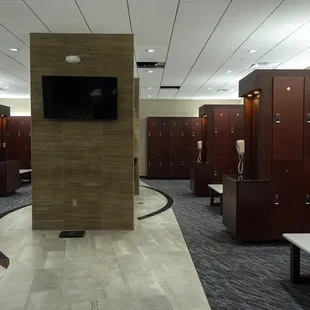 Our locker rooms are clean and spacious to accommodate your needs.