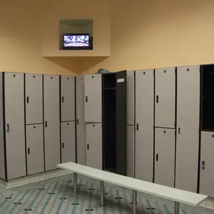 locker rooms
