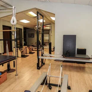 Genesis Health Clubs Rock Road Pilates Reformers