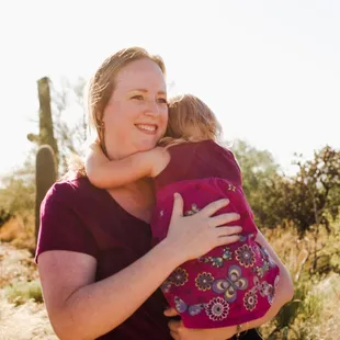 Dr. Bradley and her beautiful daughter