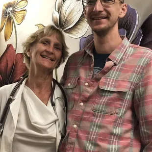 Dr. Funckes and her son