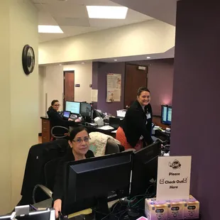 Harmony's Lovely front desk Ladies