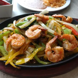 Shrimp Fajitas