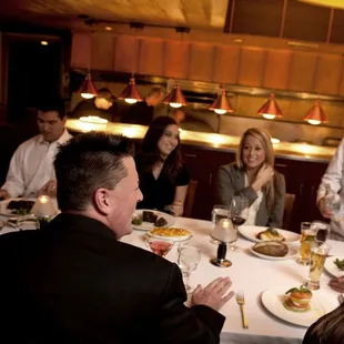 interior, sushi and sashimi