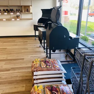 a view of the inside of a store