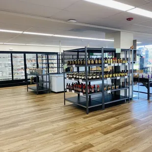 the inside of a store