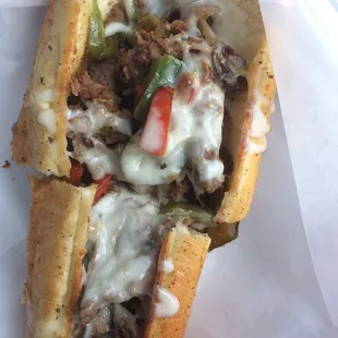 Philly Cheese Steak Sandwich
