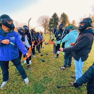 Archery Tag at Geneva Hills