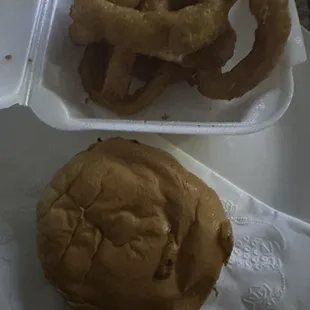 onion rings and onion rings