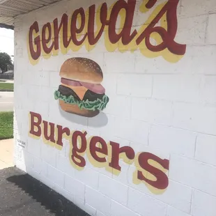 a sign on the side of a building