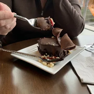 Dark Chocolate Mousse Torte