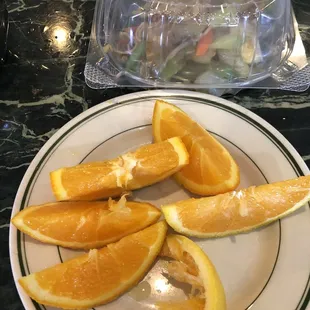 Leftovers with dessert