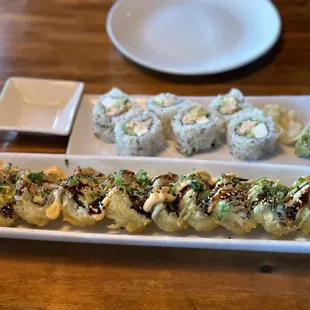 Crispy California Roll Philadelphia Roll
