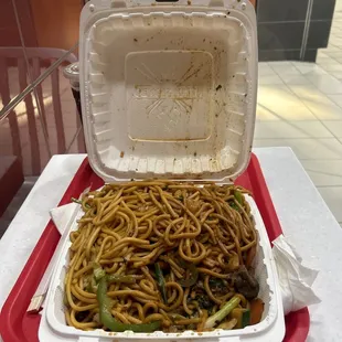 Chicken pork meat a combination of my favorite food