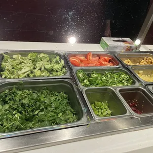salads, interior