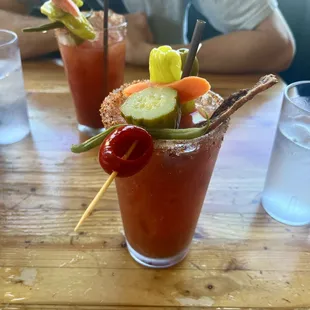 Bloody Mary x 2 for brunch :)
