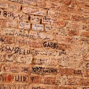 Add your name to the wall!