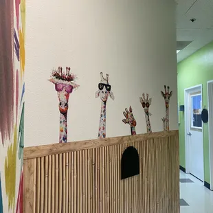 Adorable Hallway to the Infant Room