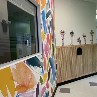 Adorable Hallway to the Infant Room