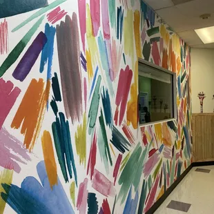 Adorable Hallway to the Infant Room