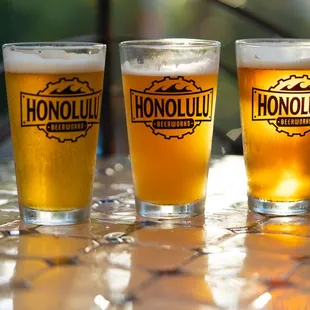 Honolulu Beerworks Draft Beers
