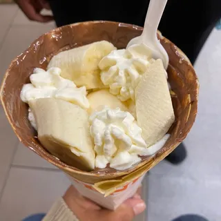 12. Nutella Crepe with Topping