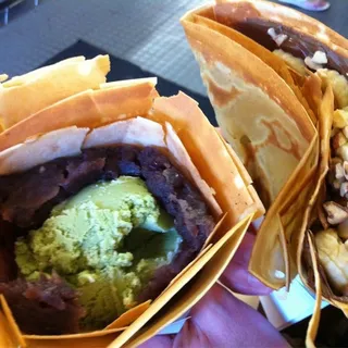 13. Red Bean Paste Crepe