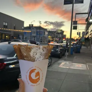 23. Lemon and Sugar Crepe