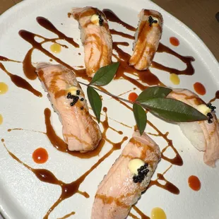 sushi and sashimi, sashimi, sushi, food