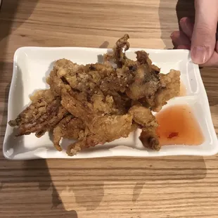 Deep Fried Squid Legs
