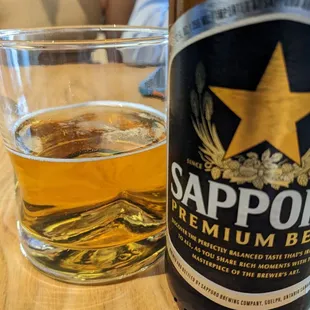 Japanese beer.