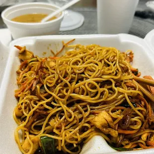 Chicken Yakisoba