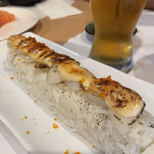 food, sushi and sashimi