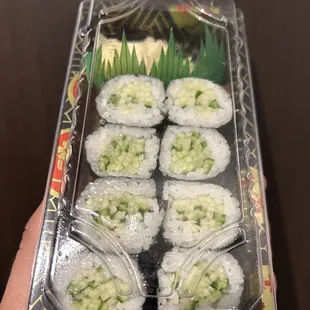 Food: Cucumber Roll