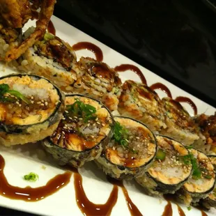 Mushroom Tempura Maki